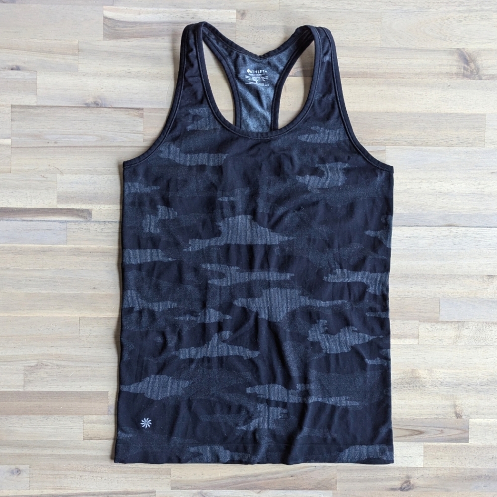 Athleta Momentum Seamless Camo Tank